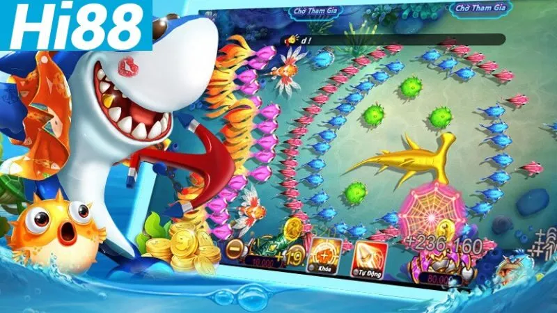 Bắn cá Hi88 đổi thưởng nhanh, săn xu cực đã 3 Chiến lược chiến thắng trong bắn cá Hi88