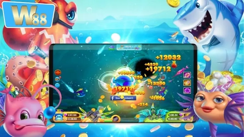 Bắn Cá W88 - Trải Nghiệm Game Đổi Thưởng Hấp Dẫn Và Thú Vị 3 Luật chơi và cách tính điểm được áp dụng trong game bắn cá W88