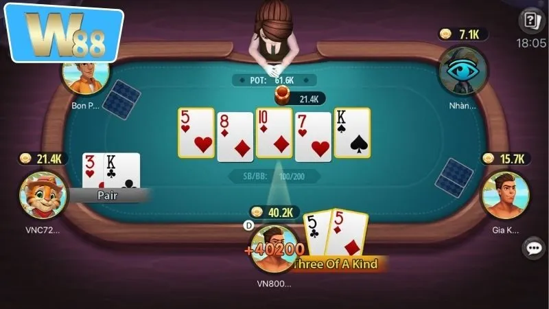 Game Bài W88 - Khám Phá Lợi Ích Và Bí Quyết Chiến Thắng 3 Các loại game bài W88 phổ biến được đông đảo người yêu thích